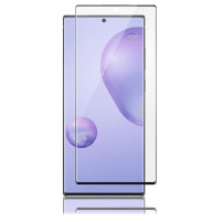 Скрийн протектор от закалено стъкло за 5D FULL SCREEN извит Full Glue напълно залепващ за Samsung Galaxy Note 20 Ultra N985F / Samsung Galaxy Note 20 Ultra 5G N986B с черен кант